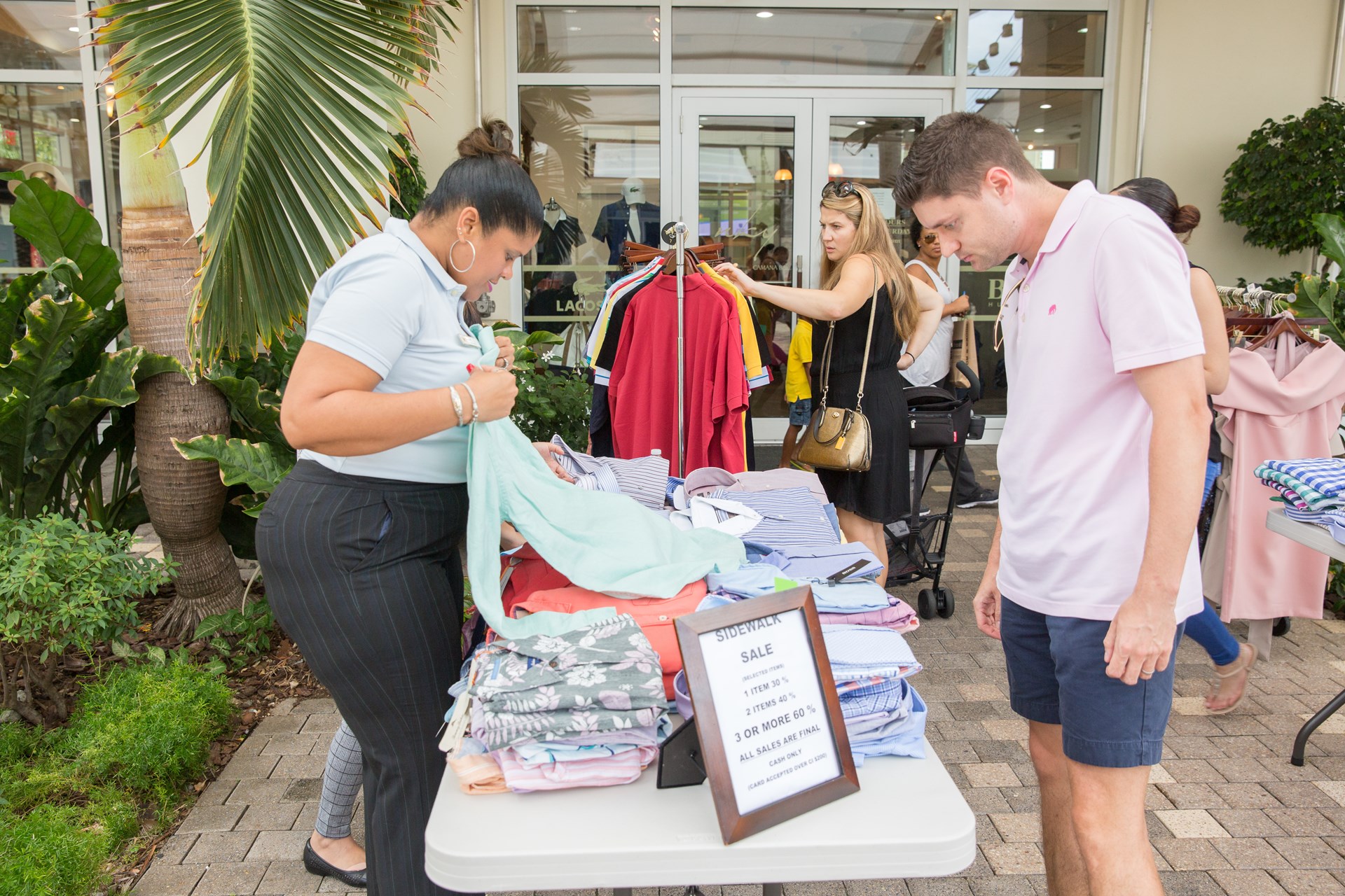 Sidewalk sale