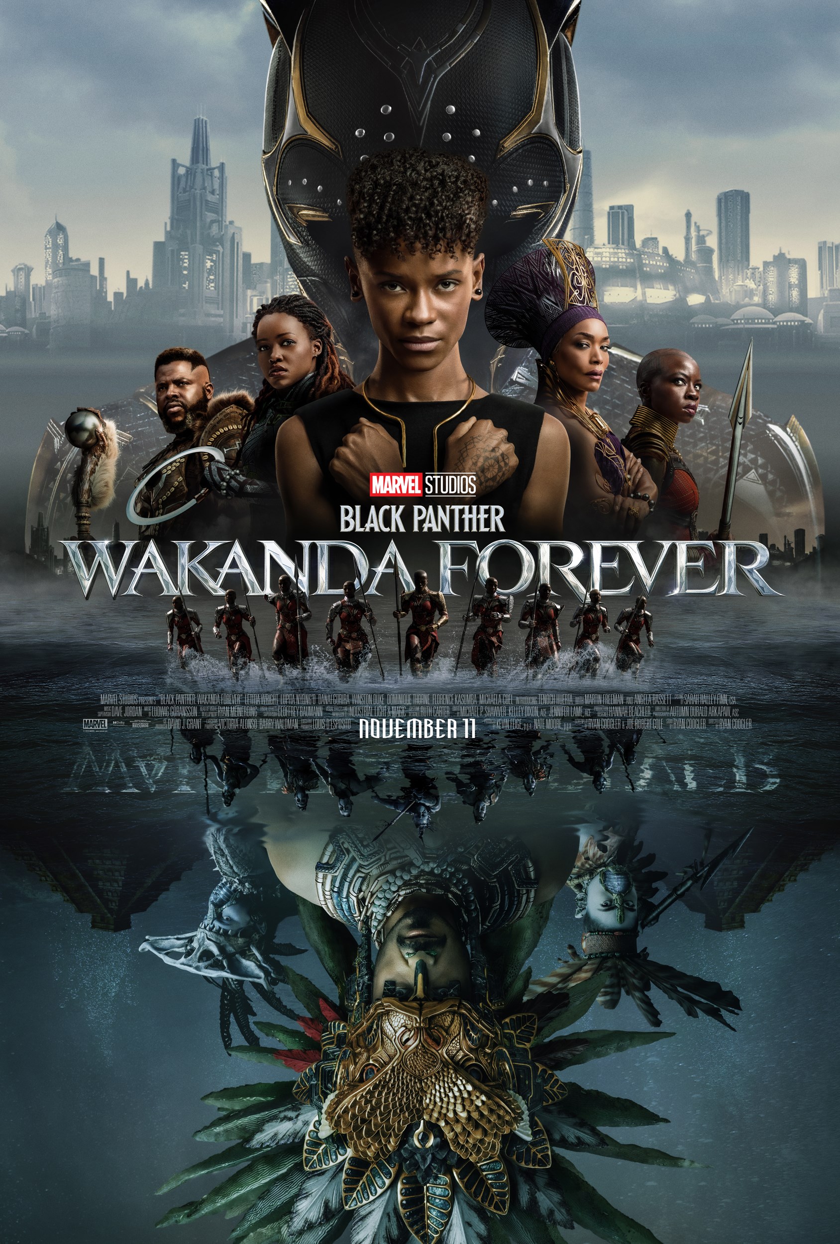 Marvel Studios' Black Panther: Wakanda Forever movie cover