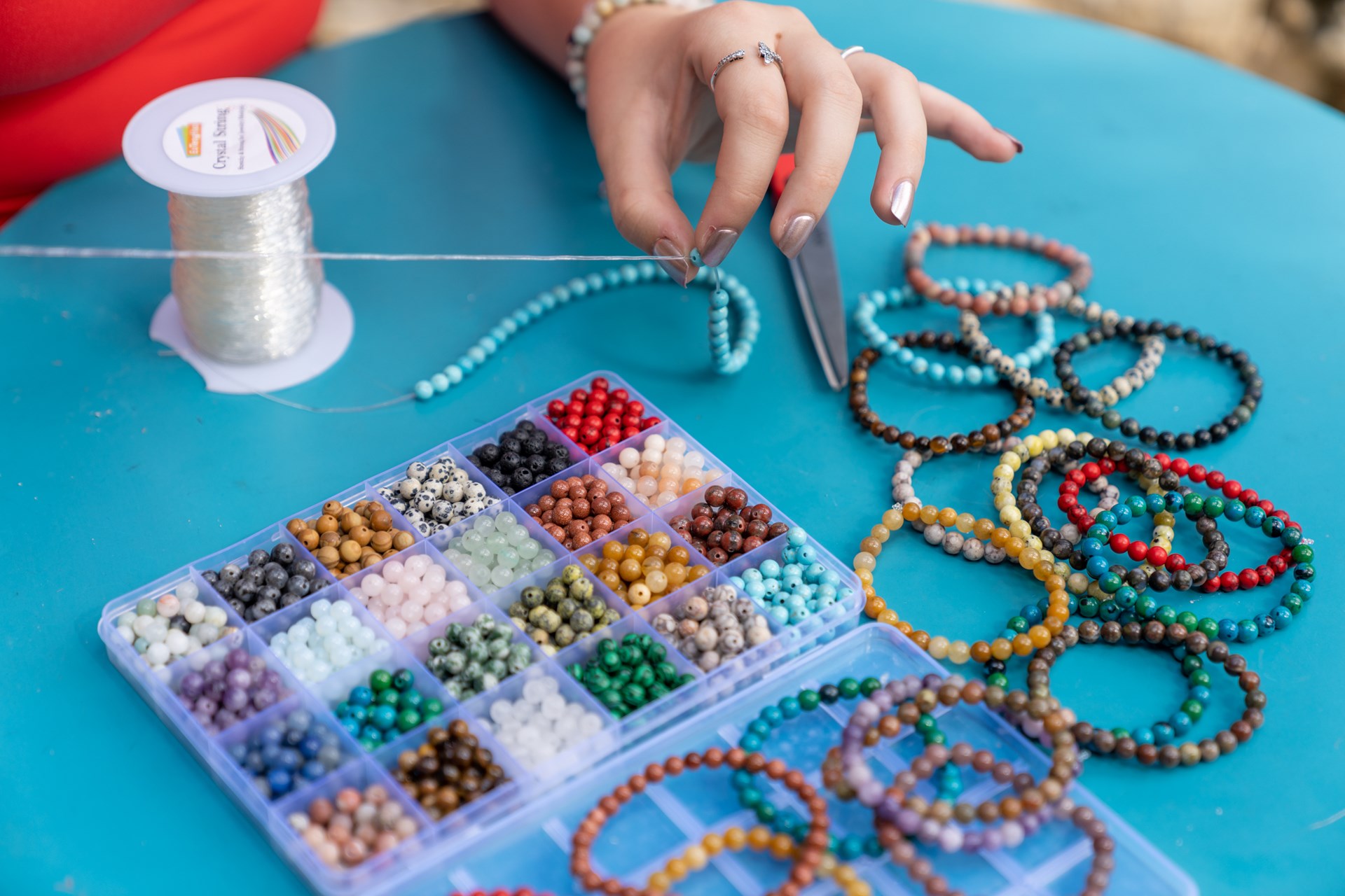 Beads and bracelets 